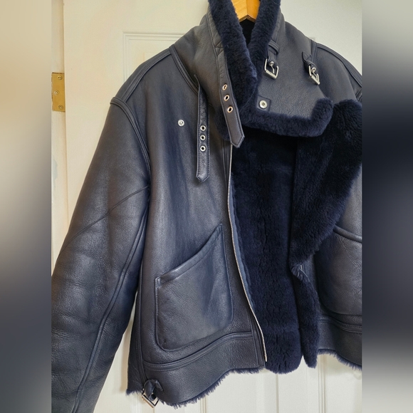 Club Monaco Diya Shearling Coat - Picture 10 of 16